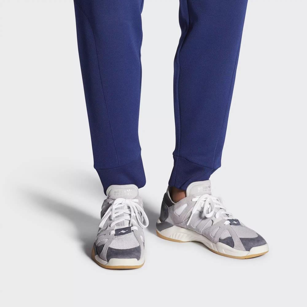 Adidas Dimension Low Top Tenis Grises Para Hombre (MX-81123)